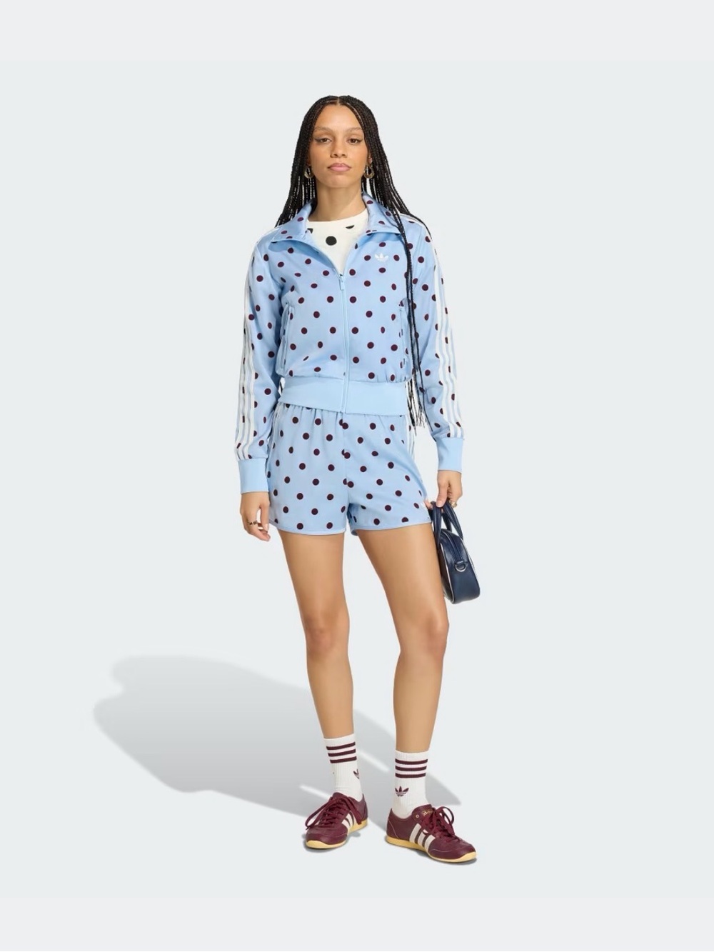 ADIDAS SATIN POLKA DOTS TT TRACK TOP
Women Originals M NWT - Picture 4 of 9